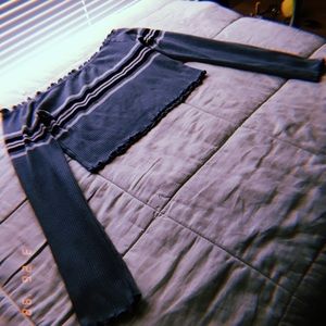 pacsun baby blue long sleeve